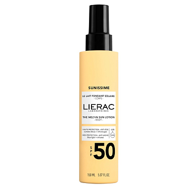 Купить Lierac Sunissime SPF 50 150 мл лосьон для тела солнцезащитный