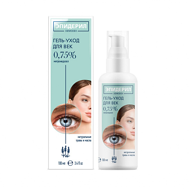 Купить Эпидерил Демодекс гель-уход д/век 100мл
