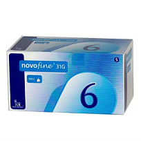 Купить: Новофайн иглы 31G 0,25 x 6 мм 100 шт