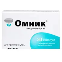 Купить: Омник 0,4 мг 30 шт капсулы с модифицированным высвобождением