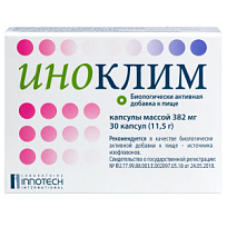 Купить: Иноклим 382 мг 30 шт капсулы