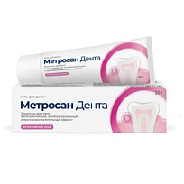 Купить: Метросан Дента 25 мл гель для десен