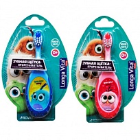 Купить: Longa Vita Angry Birds Hatchlings 1 шт зубная щетка-прорезыватель детская артикул Т-1055 0+