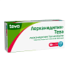 Купить Лерканидипин-Тева 10 мг 28 шт таблетки покрытые пленочной оболочкой
