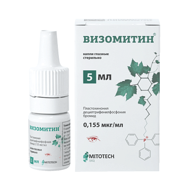Купить Визомитин 5 мл капли глазные