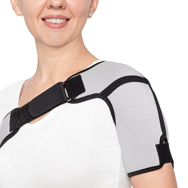 Купить Крейт F-600 бандаж для плечевого сустава размер 4 черно-серый