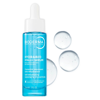Купить Bioderma Hydrabio Hyalu+ Serum 30 мл сыворотка против морщин увлажняющая