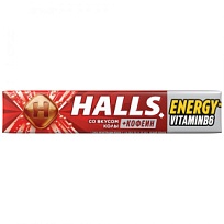 Купить: Halls 25 г карамель леденцовая с кофеином и витамином B6 со вкусом колы