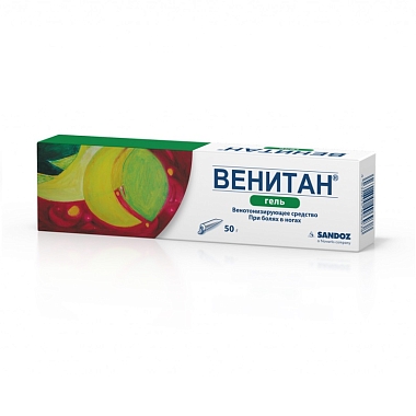 Купить Венитан 1% 50 г гель для наружного применения