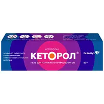 Купить: Кеторол 2 % 50 г гель для наружного применения