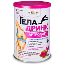 Купить: Геладринк Артродиет 390 г порошок для внутреннего применения малина