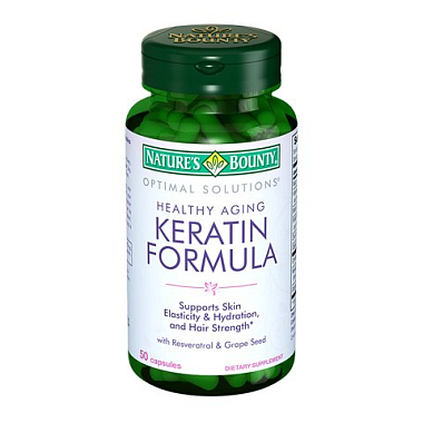 Купить Nature's Bounty Кератин формула 50 шт капсулы