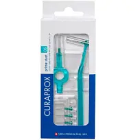 Купить: Curaprox Prime Start CPS06 5 шт ершики межзубные + держатель UHS409 и UHS470