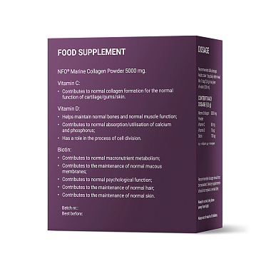 Купить NFO Коллаген Морской 14 шт порошок для приема внутрь