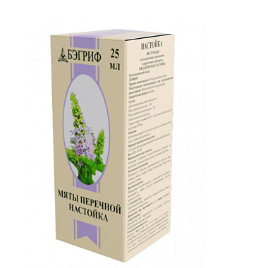 Купить Мяты перечной 25 мл настойка флакон