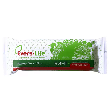 Купить Evers Live 10 см х 5 м бинт стерильный