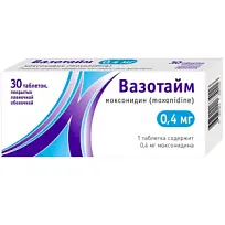 Купить: Вазотайм 400 мкг 30 шт таблетки покрытые пленочной оболочкой