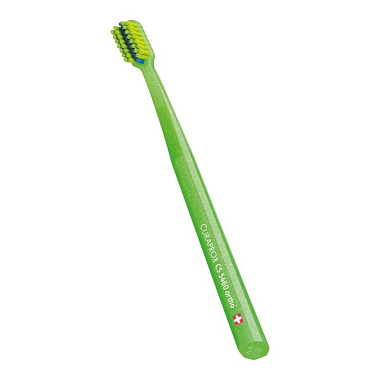 Купить Curaprox Orto зубная щетка ортодонтическая артикул CS5460 салатовая