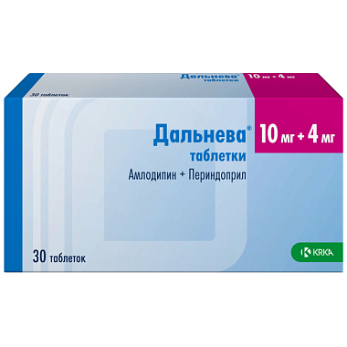 Купить Дальнева 10 мг + 4 мг 30 шт таблетки