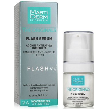 Купить MartiDerm The Originals Flash 15 мл сыворотка для лица осветляющая