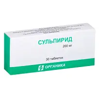 Купить: Сульпирид 200 мг 30 шт таблетки