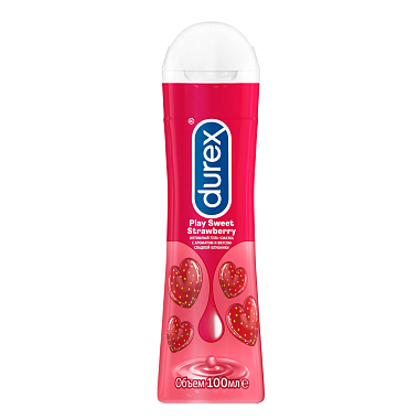 Купить Durex Play Sweet 100 мл гель-смазка с клубникой