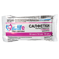 Купить: New Life 10 шт 16 см X 14 см салфетки стерильные марлевые
