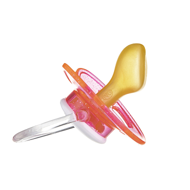 Купить Canpol babies basic 1 шт соска-пустышка латексная анатомическая 6-18 мес цвет розовый