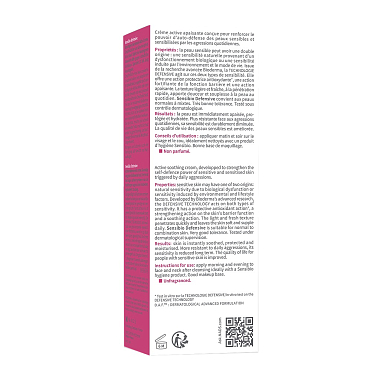 Купить Bioderma Sensibio Defensive 40 мл крем легкий для чувствительной кожи