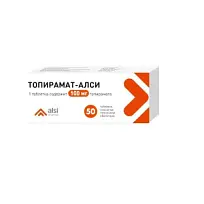 Купить: Топирамат-Алси 100 мг 50 шт таблетки покрытые пленочной оболочкой