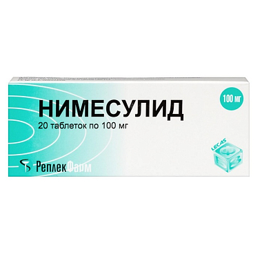 Купить Нимесулид 100 мг 20 шт таблетки