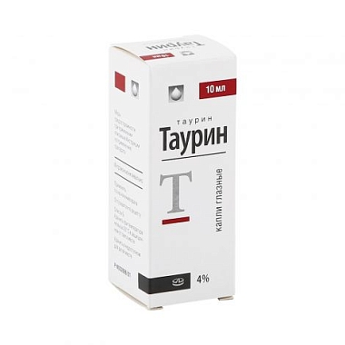 Купить Таурин 4% 10 мл капли глазные
