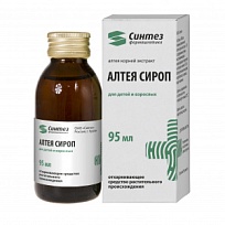 Купить: Алтей 95 мл сироп флакон