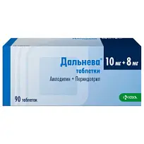 Купить: Дальнева 10 мг + 8 мг 90 шт таблетки