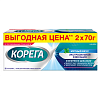 Купить Корега Экстра Сильный крем для фиксации зубных протезов 70 г 2 шт мятный вкус