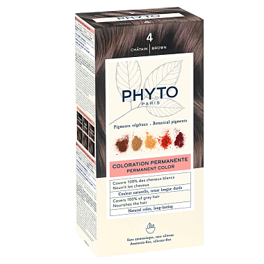 Купить Phyto color №4 (шатен) краска для волос