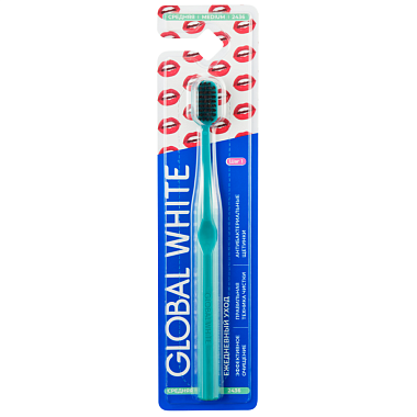 Купить Global White зубная щетка средняя