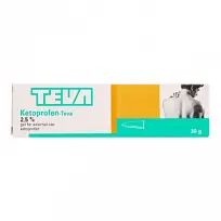 Купить: Кетопрофен-Тева 2,5% 30 г гель для наружного применения
