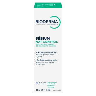 Купить Bioderma Sebium Mat Control 30 мл средство матирующее