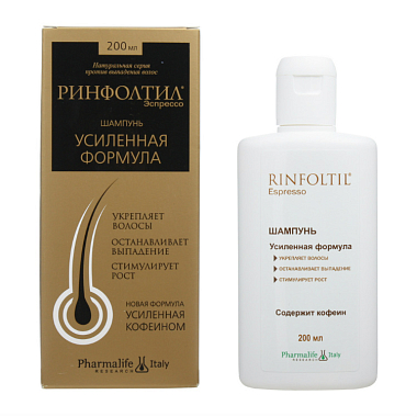 Купить Ринфолтил Кофеин шампунь 200мл актив ест.рост, усил фор от вып