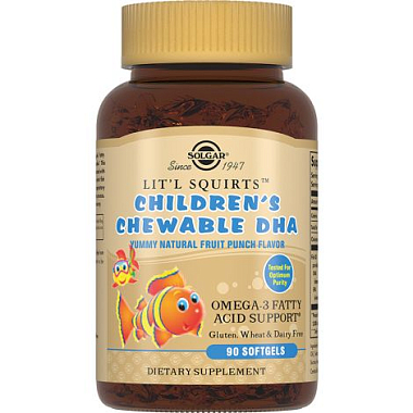 Купить Solgar Золотые Рыбки 90 шт таблетки жевательные