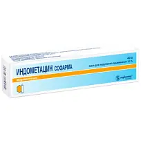 Купить: Индометацин-Софарма 10% 40 г мазь для наружного применения