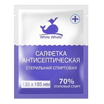 Купить: Асептика 1 шт 135 мм × 185 мм салфетка спиртовая