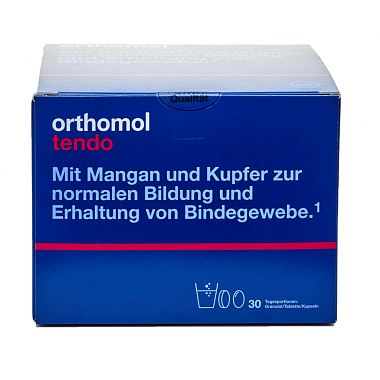 Купить Orthomol Tendo порошок + таблетки + капсулы курс 30 дней