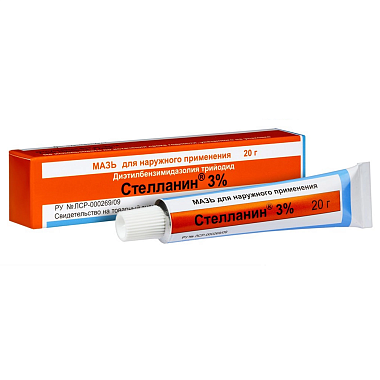 Купить Стелланин 3% 20 г мазь для наружного применения мазь