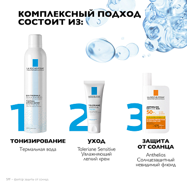 Купить La Roche-Posay 300 мл вода термальная для лица увлажняющий спрей для всех типов кожи