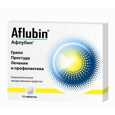Купить Афлубин таб гомеопат №12