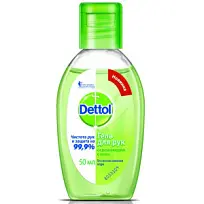 Купить: Dettol 50 мл гель для рук алоэ