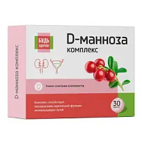 Купить: Будь Здоров Д-Манноза 30 шт таблетки