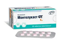 Купить: Монтелукаст ФТ 4 мг 30 шт таблетки жевательные